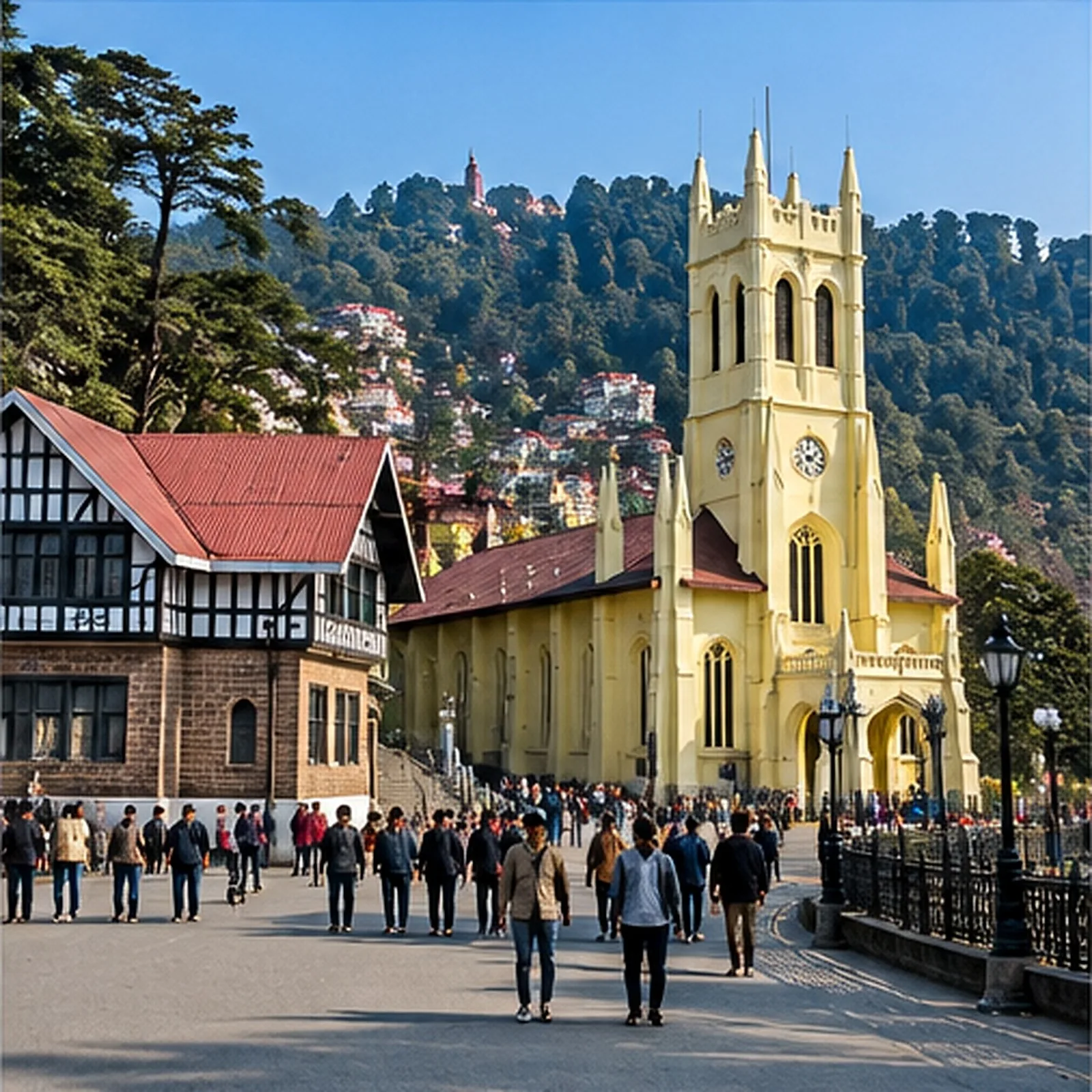 Mall Road, Shimla, Himachal Pradesh